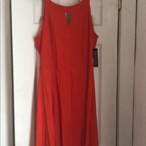 New York and company halter fit & flare dress!